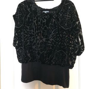 Shirt with high waist